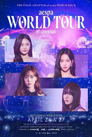 aespa: WORLD TOUR in cinemas (Korean w/e.s.t.)
