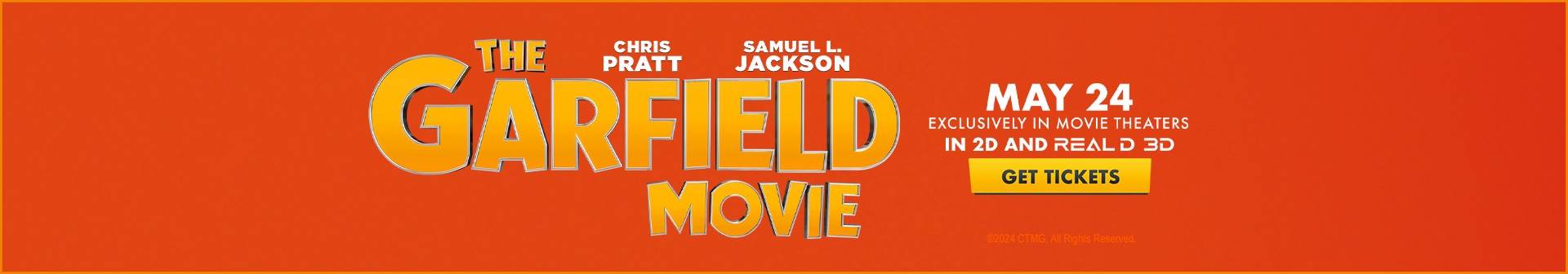 The Garfield Movie, only in theatres May 24. Get tickets.