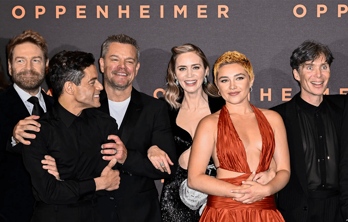 Oppenheimer Cast At The Oscars. Courtesy of Universal Pictures
